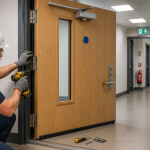 FD30 Fire Door Installation