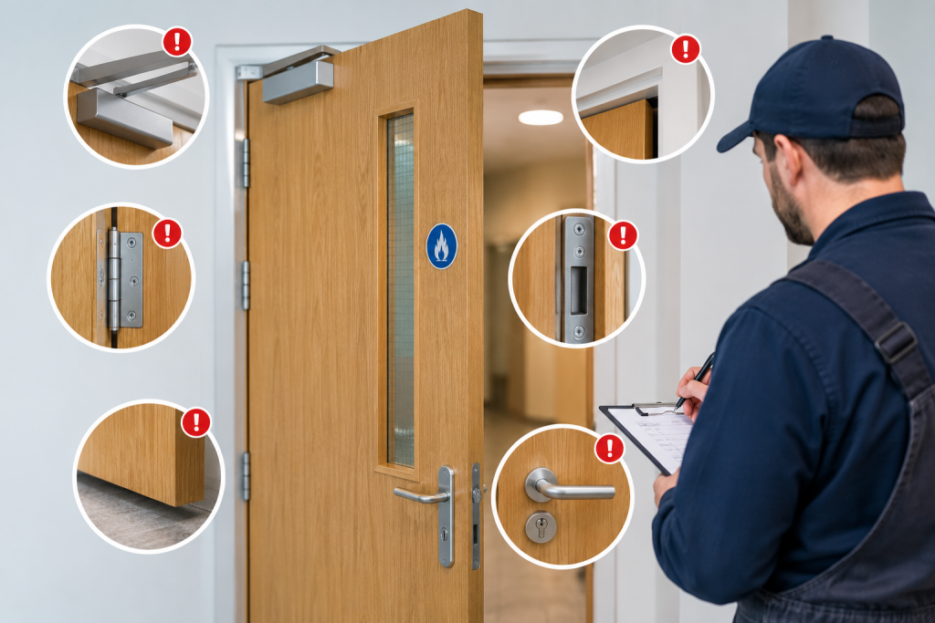 Fire door installer